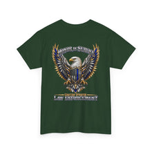 Load image into Gallery viewer, United States Law Enforcement Eagle 2 sides T-Shirt