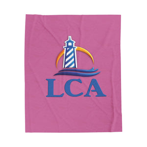 LCA Velveteen Plush Blanket