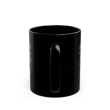 Load image into Gallery viewer, Hamilton Blue Police Mug – Black 15oz Coffee Cup