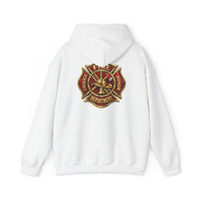 Load image into Gallery viewer, Firefighter Maltese Cross Hoodie