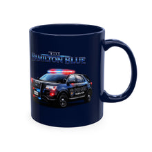 Load image into Gallery viewer, Hamilton Blue Police Car Ceramic Mug – 'The Hamilton Blue' Coffee Cup