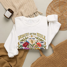 Load image into Gallery viewer, Women's Bible Floral Crewneck Sweatshirt — "Women of the Bible" Vintage Botanical Design