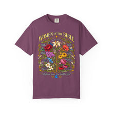 Load image into Gallery viewer, Women of the Bible Floral T-Shirt — Inspirational Christian Tee