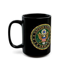Load image into Gallery viewer, U.S. Army Seal Black Mug