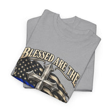 Load image into Gallery viewer, Blessed Are the Peacemakers Faith Christian 2 Sides T-Shirt