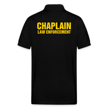 Load image into Gallery viewer, CHAPLAIN LAW ENFORCEMENT POLO - black