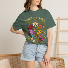 Load image into Gallery viewer, Women of the Bible Floral T-Shirt — Inspirational Christian Tee