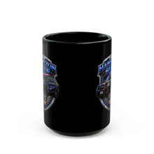 Load image into Gallery viewer, Hamilton Blue Police Mug – Black 15oz Coffee Cup