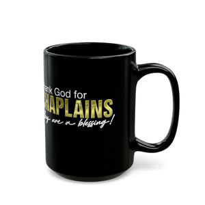 THANK GOD FOR CHAPLAINS mug 11oz