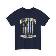 Load image into Gallery viewer, Called to Serve Thin Blue Line T-Shirt