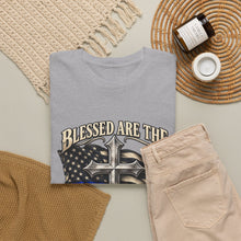 Load image into Gallery viewer, Blessed Are the Peacemakers Faith Christian 2 Sides T-Shirt