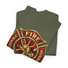 Load image into Gallery viewer, Courage Fire Honor Fire Department T-Shirt
