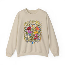 Load image into Gallery viewer, Women's Bible Floral Crewneck Sweatshirt — "Women of the Bible" Vintage Botanical Design
