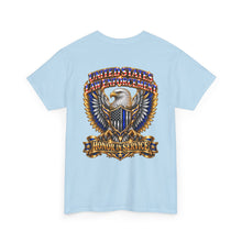 Load image into Gallery viewer, United States Law Enforcement Honor in Service Eagle 2 sides T-Shirt