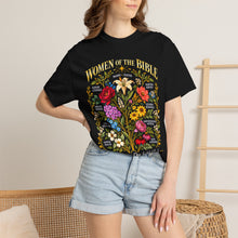 Load image into Gallery viewer, Women of the Bible Floral T-Shirt — Inspirational Christian Tee