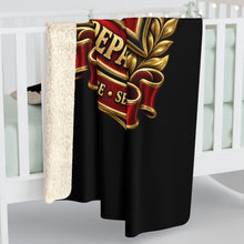 Load image into Gallery viewer, Fire Department Sherpa Fleece Blanket – Firefighter Courage Service Sacrifice Gift