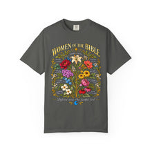 Load image into Gallery viewer, Women of the Bible Floral T-Shirt — Inspirational Christian Tee