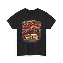 Load image into Gallery viewer, Holding the Line Patriotic 2 sides T-Shirt