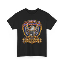 Load image into Gallery viewer, United States Law Enforcement Honor in Service Eagle 2 sides T-Shirt