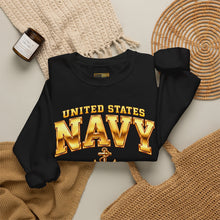Load image into Gallery viewer, United States Navy Anchor Crewneck Sweatshirt