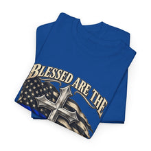 Load image into Gallery viewer, Blessed Are the Peacemakers Faith Christian 2 Sides T-Shirt