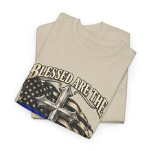Load image into Gallery viewer, Blessed Are the Peacemakers Faith Christian 2 Sides T-Shirt