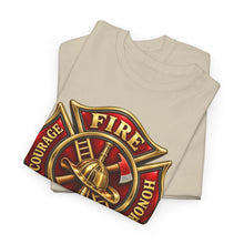 Load image into Gallery viewer, Courage Fire Honor Fire Department T-Shirt