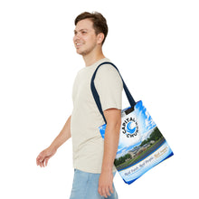 Load image into Gallery viewer, Capital Church Scenic Tote Bag — 'Real Faith. Real People. Real Impact.'