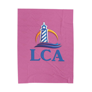 LCA Velveteen Plush Blanket