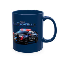 Load image into Gallery viewer, Hamilton Blue Police Car Ceramic Mug – 'The Hamilton Blue' Coffee Cup