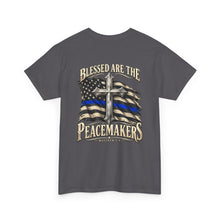 Load image into Gallery viewer, Blessed Are the Peacemakers Faith Christian 2 Sides T-Shirt