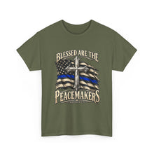 Load image into Gallery viewer, Blessed Are the Peacemakers Faith Christian 2 Sides T-Shirt