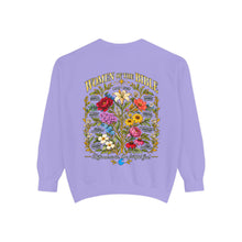 Load image into Gallery viewer, Women of the Bible Sweatshirt — Floral Illustrated Faith Crewneck