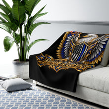 Load image into Gallery viewer, United States Law Enforcement Honor in Service Sherpa Fleece Blanket