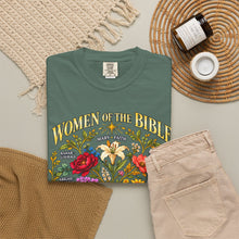 Load image into Gallery viewer, Women of the Bible Floral T-Shirt — Inspirational Christian Tee
