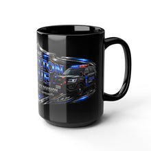 Load image into Gallery viewer, Hamilton Blue Police Division Black Mug – "The Hamilton Blue" Honor • Service • Integrity (11oz/15oz)