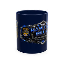 Load image into Gallery viewer, Hamilton Blue Police Ceramic Mug — 'Hamilton Police' Shield Tribute