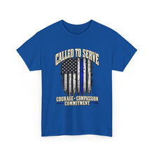 Load image into Gallery viewer, Called to Serve Thin Blue Line T-Shirt