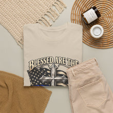 Load image into Gallery viewer, Blessed Are the Peacemakers Faith Christian 2 Sides T-Shirt