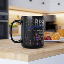Load image into Gallery viewer, Resilience Police Appreciation Black Mug
