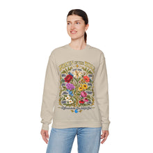 Load image into Gallery viewer, Women of the Bible Floral Crewneck Sweatshirt — Scriptural Names &amp; Botanical Illustration