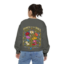 Load image into Gallery viewer, Women of the Bible Sweatshirt — Floral Illustrated Faith Crewneck