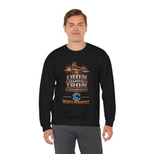 Load image into Gallery viewer, Men's Ministry Sweatshirt — "Iron Sharpens Iron" Proverbs 27:17 Crewneck