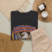 Load image into Gallery viewer, United States Law Enforcement Honor in Service Eagle 2 sides T-Shirt