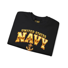 Load image into Gallery viewer, United States Navy Anchor Crewneck Sweatshirt