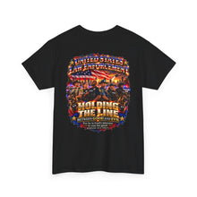 Load image into Gallery viewer, Holding the Line Patriotic 2 sides T-Shirt