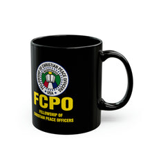 Load image into Gallery viewer, FCPO Black Mug 15oz