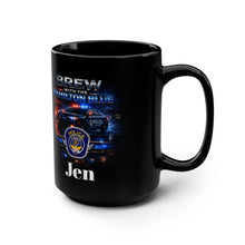 Load image into Gallery viewer, Police Brew Mug - "Brew with the Hamilton Blue" 15oz (Jen)