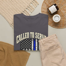 Load image into Gallery viewer, Called to Serve Thin Blue Line T-Shirt