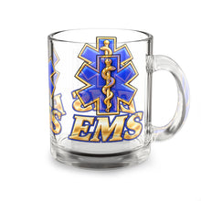 Load image into Gallery viewer, EMS Star of Life 10oz Glass Mug
